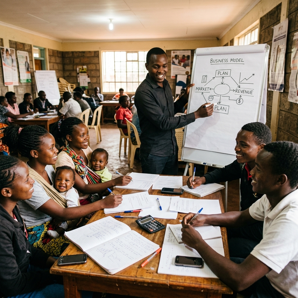 Jijenge Kimaisha Program - Financial and Business Development